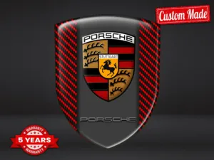 Porsche Windschutzsticker Limitiert Anpassbar Modern